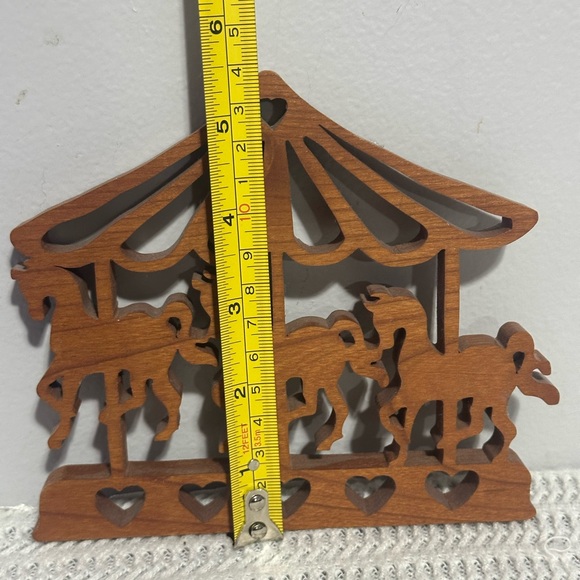 Wooden Carousel Wall Decor - Picture 4 of 5